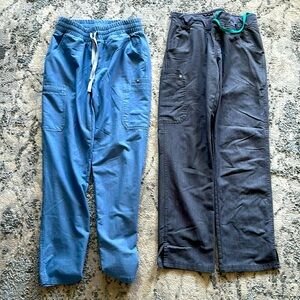 Pair of Women’s size S FIGS scrub pants